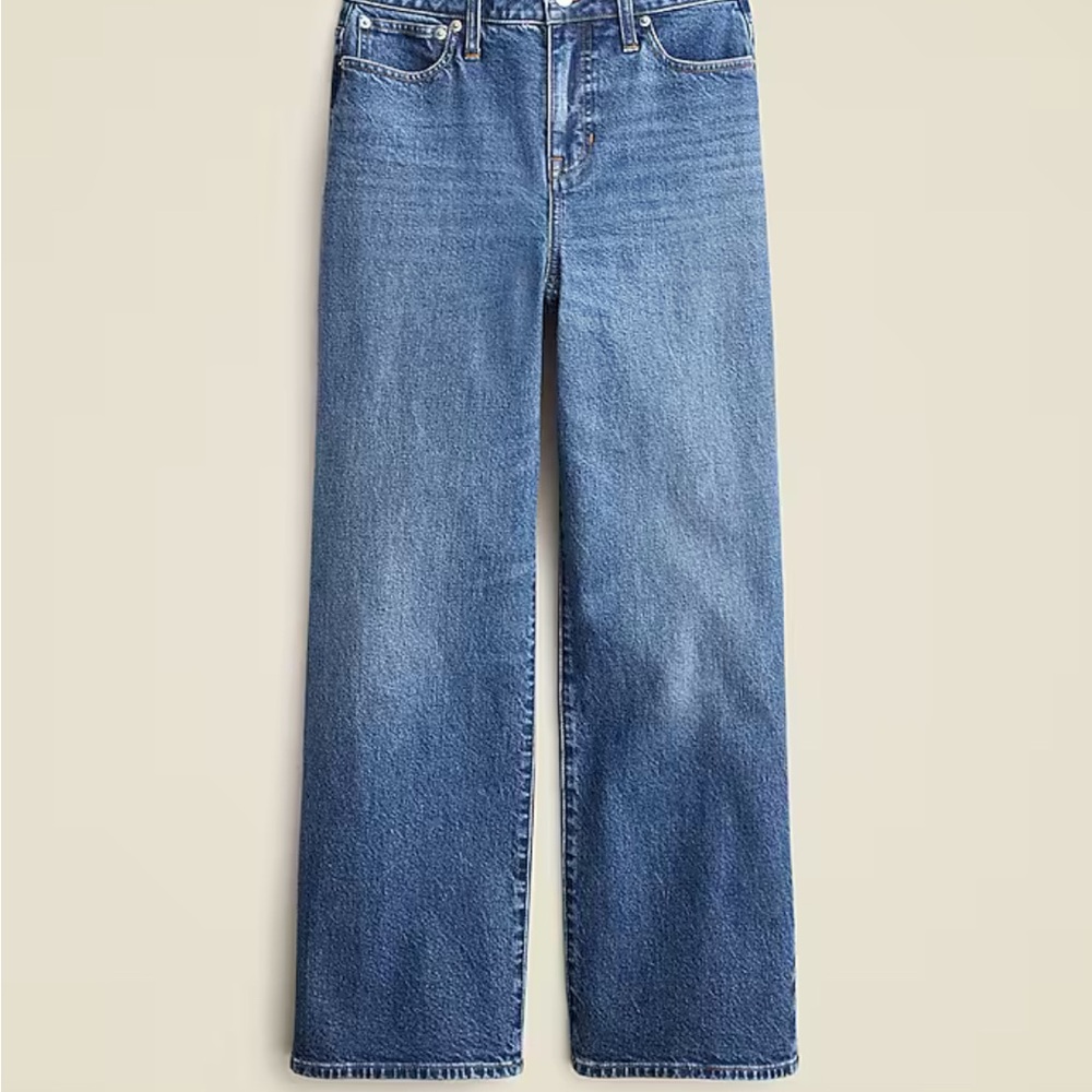 NWOT J Crew Curvy Slim Wide Leg Jeans